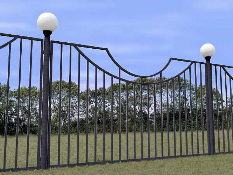 Кованный забор. Фото 2.