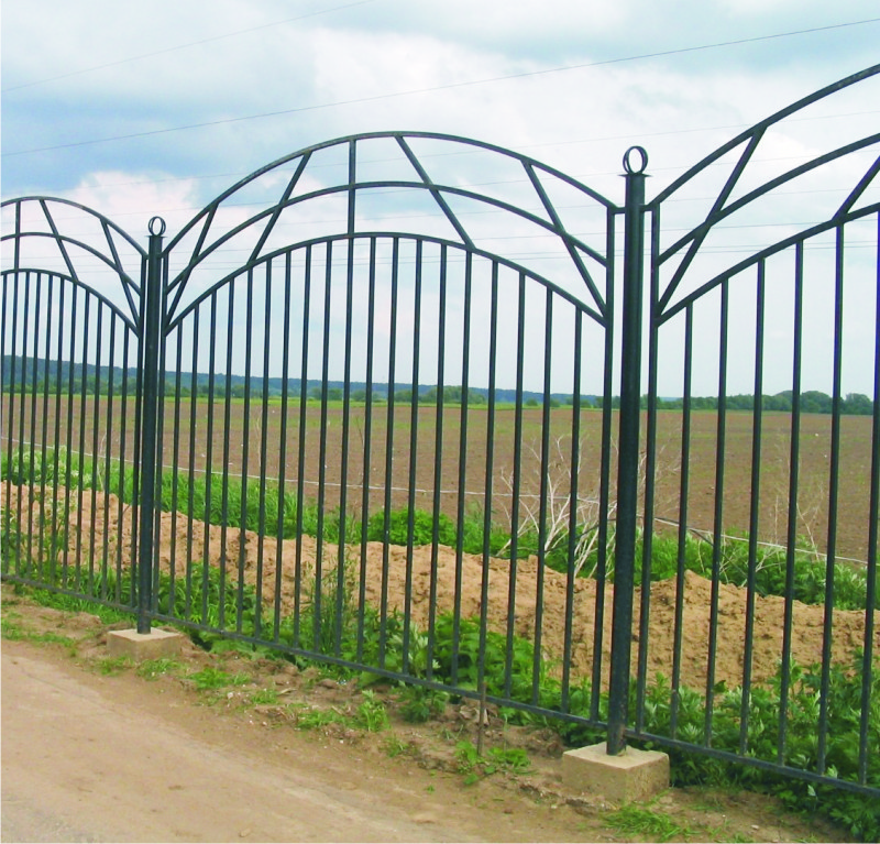 Сварной забор от производителя в Тюмени. Фото 1.